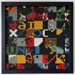 ram ok rom ok pixel art mosaic