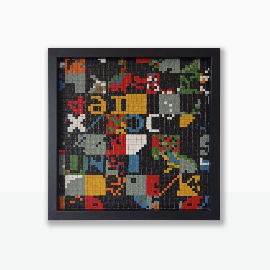 ram ok rom ok pixelart mosaico